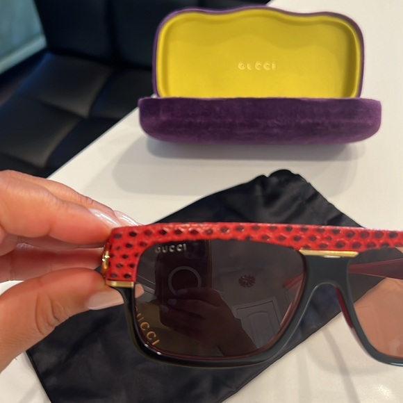 Gucci Special men's Sunglasses GG0483S-30006483-004 - Picture 7 of 8